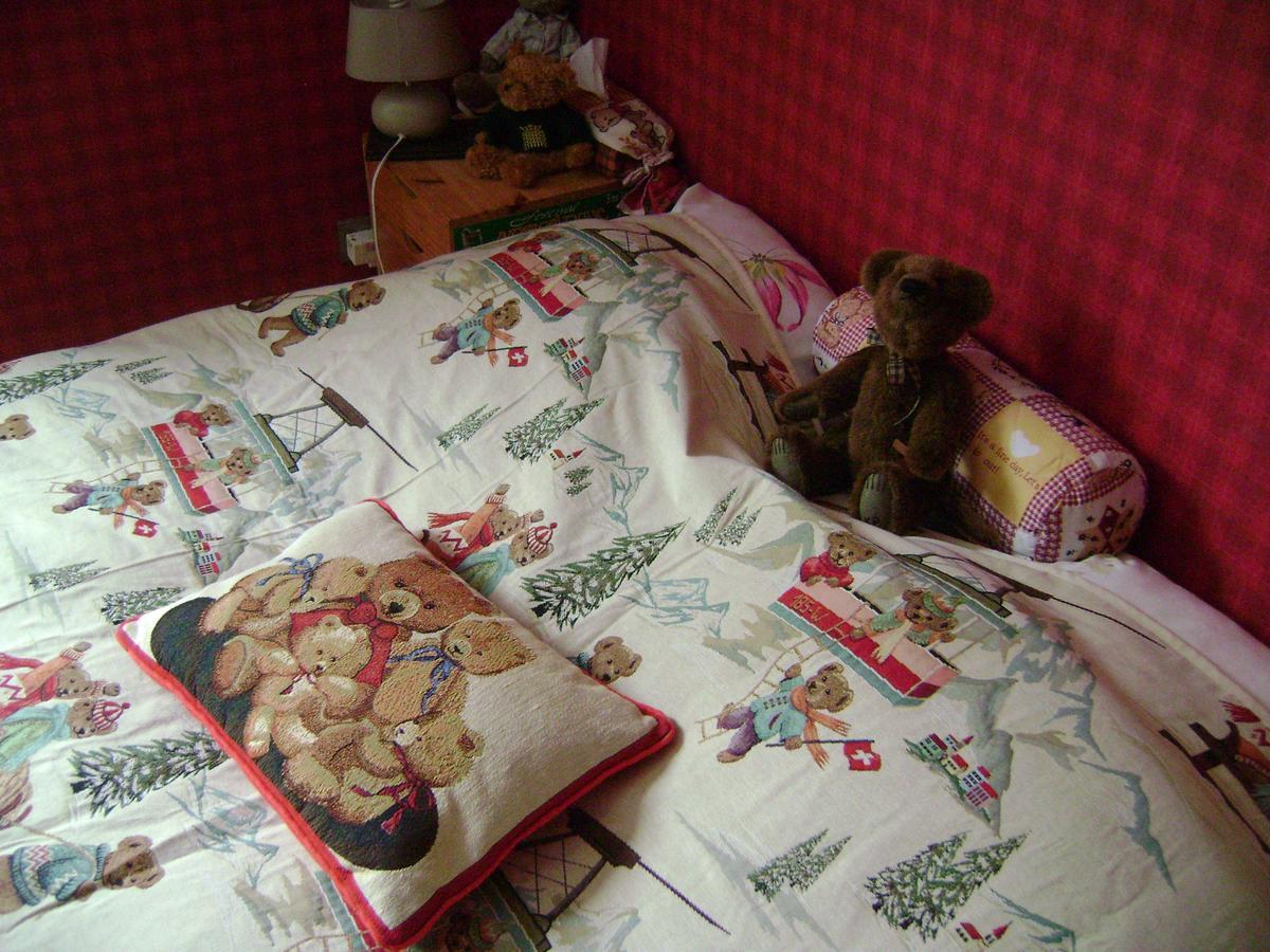 Les Volets Bleus Alsace Vosges Bed & Breakfast Urbes Room photo