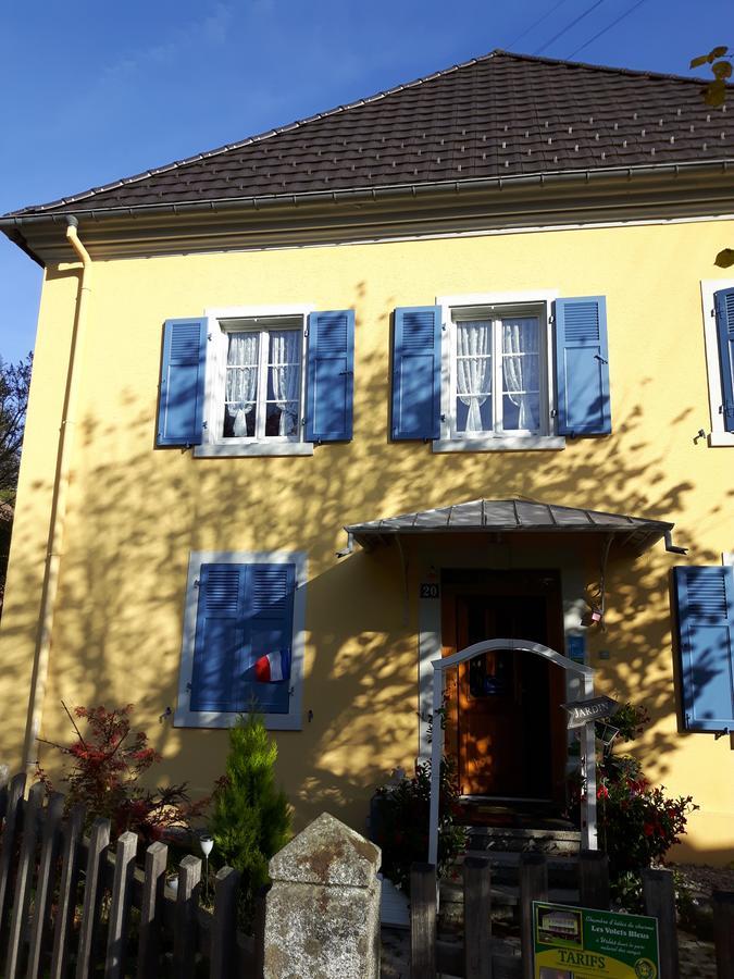 Les Volets Bleus Alsace Vosges Bed & Breakfast Urbes Exterior photo