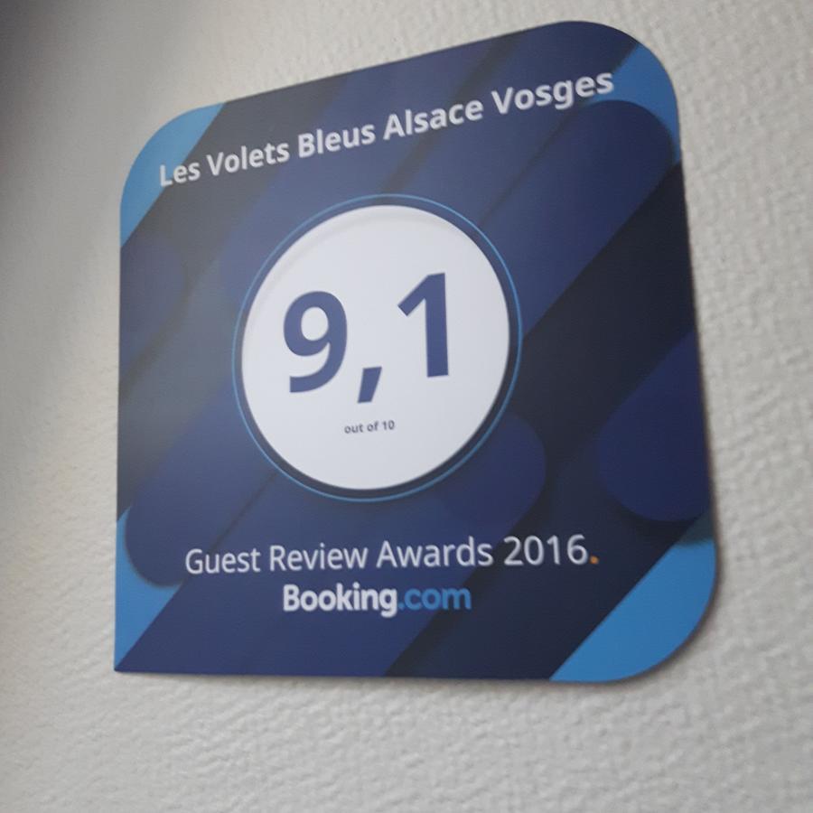 Les Volets Bleus Alsace Vosges Bed & Breakfast Urbes Exterior photo